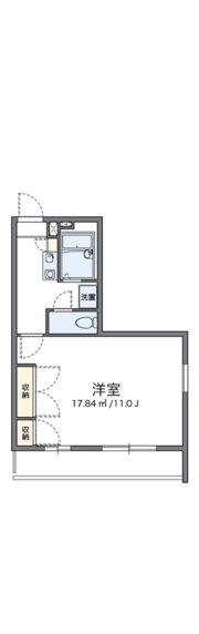 レオパレスピアの間取り画像
