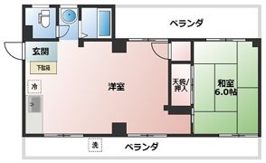 丸屋ビルの間取り画像