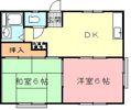 コーポラス松本の間取り画像
