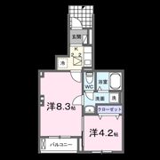 リリーの間取り画像