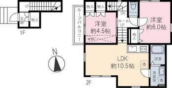 ユノス西大泉の間取り画像