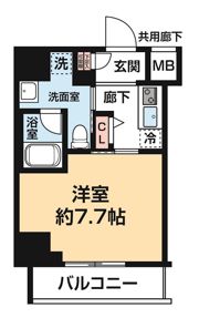 ARCOBALENO HORIKIRISHOBUENの間取り画像