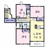 モントレ・アマリーの間取り画像