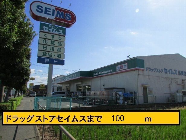 近くのセイムスまで100m(徒歩2分)