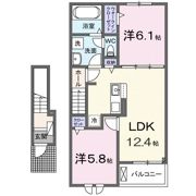 ヒカルサ大宮南中丸サウスの間取り画像