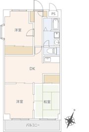 第五千代田マンションの間取り画像