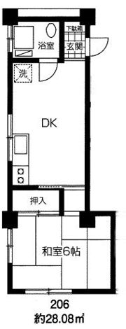 第一大興ビルの間取り画像