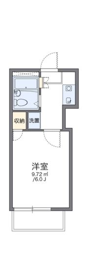レオパレスRiverSideの間取り画像