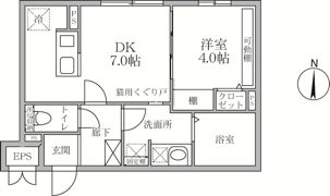 ラヴィエール大島＆mewの間取り画像