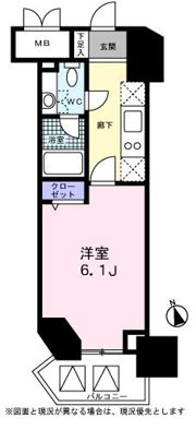 レジディア高輪桂坂の間取り画像