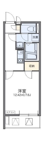 レオネクストニシダイの間取り画像