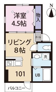 レナルヒュース中野の間取り画像