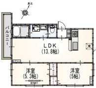 ウエルストン池上の間取り画像