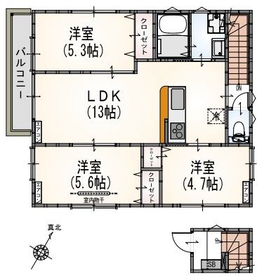 間取図