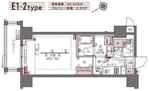 ZOOM白金高輪の間取り画像