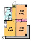 月村マンションNo.32の間取り画像