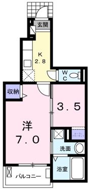ラ ナチュールの間取り画像