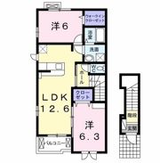 ガーデン フォレスト Iの間取り画像