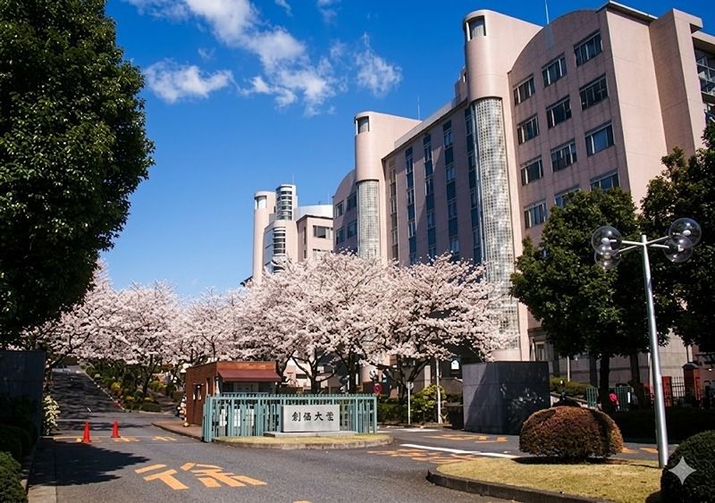 近くの創価大学まで2,340m(徒歩30分)