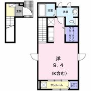 ヒミコ レジデンス 多摩桜Aの間取り画像