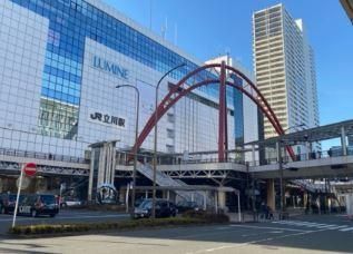近くのLUMINE(ルミネ) 立川店まで616m(徒歩8分)