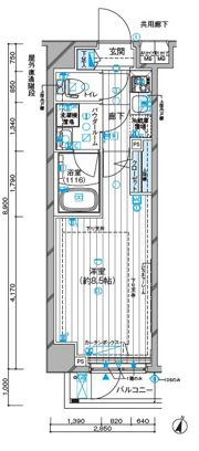 メインステージ板橋志村IIの間取り画像