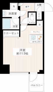 HY’s renata 南砂の間取り画像