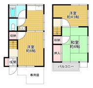 野方3丁目戸建の間取り画像