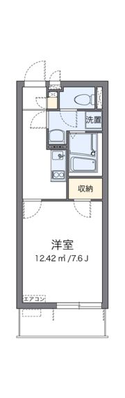 クレイノグランシーダの間取り画像
