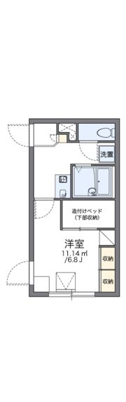 レオパレスYAMの間取り画像