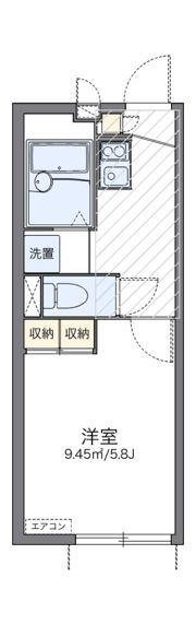 レオパレス宮本相久の間取り画像