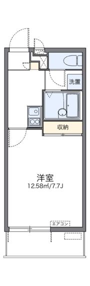 レオパレスオリヴィエIIの間取り画像