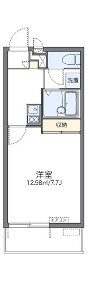 レオパレスオリヴィエIIの間取り画像