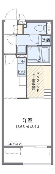 ミランダオリーブガーデンIIの間取り画像