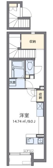 レオネクスト美浜の間取り画像