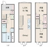 カルカソンヌ立川の間取り画像