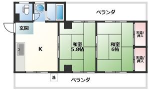 丸屋ビルの間取り画像