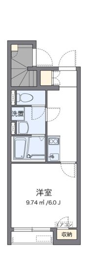 クレイノラヴィベールの間取り画像