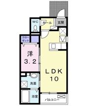 クラールフリーデの間取り画像