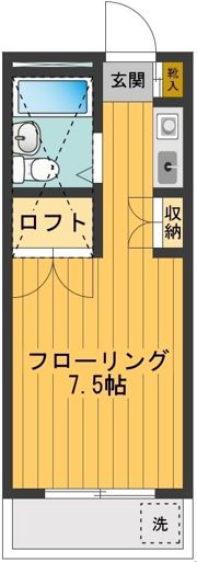 ドミール萩山の間取り画像