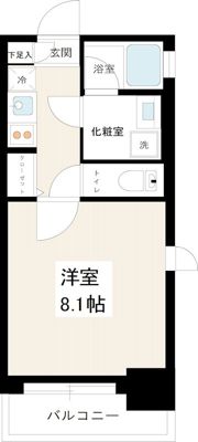 MAXIV scene 北千住の間取り画像