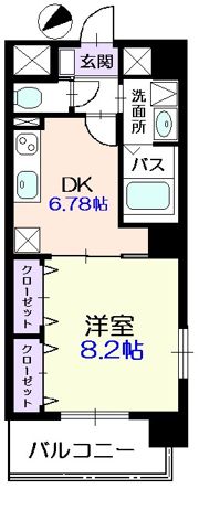 メゾン・フジ山伏町の間取り画像