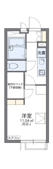 レオパレスポラリスの間取り画像