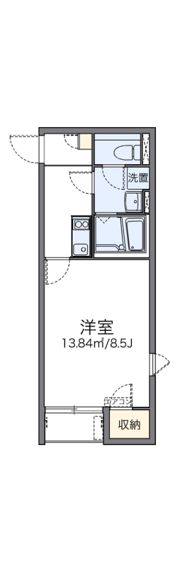 レオネクストトゥネソールの間取り画像