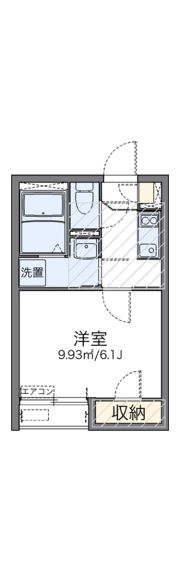 レオネクストカーサレフィナードの間取り画像