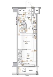 PREMIUM CUBE 池袋本町の間取り画像