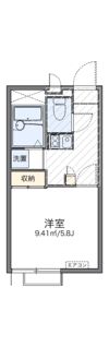 レオパレスフォレストの間取り画像