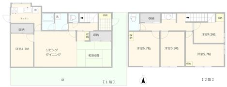大石邸の間取り画像