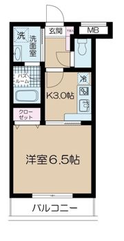 コレディパーチェ アカバネニシガオカの間取り画像