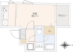 GranDuo世田谷XIIIの間取り画像